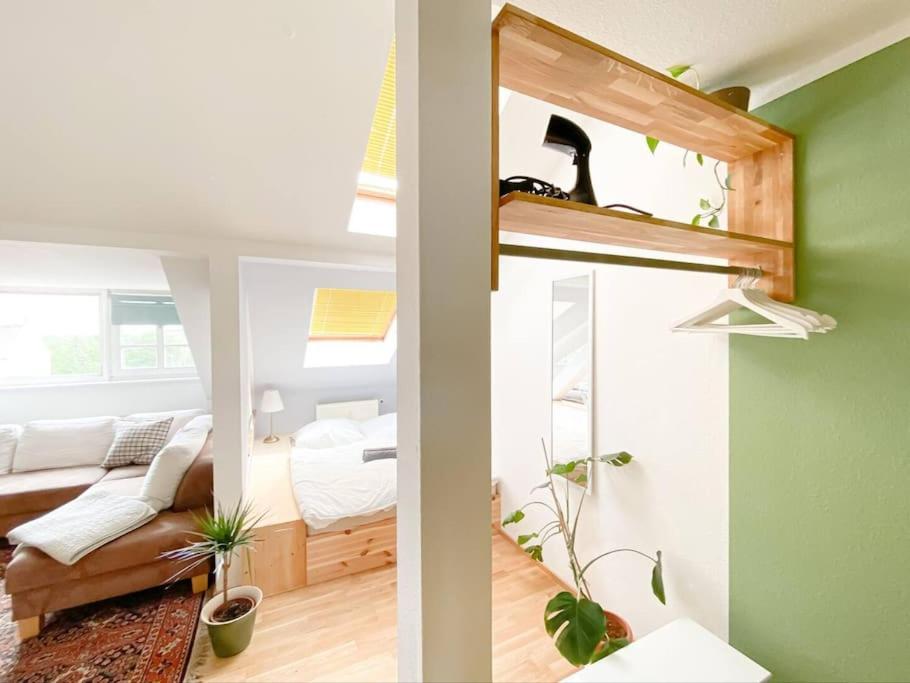 לייפציג Schoene Ferienwohnung Mit Blick Ueber Stadtwald מראה חיצוני תמונה
