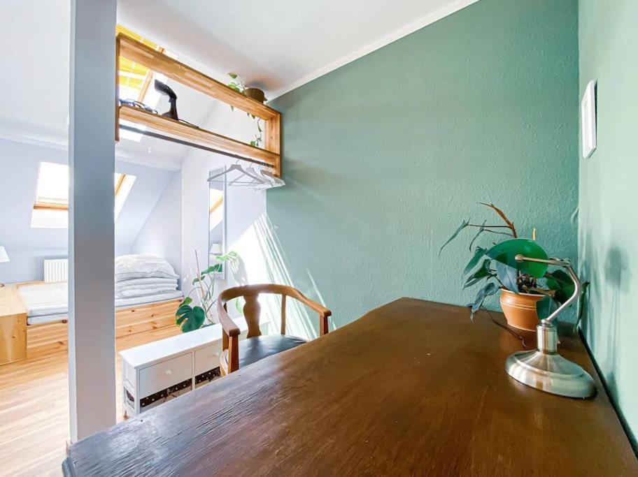 לייפציג Schoene Ferienwohnung Mit Blick Ueber Stadtwald מראה חיצוני תמונה