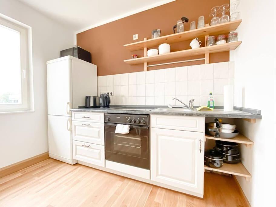 לייפציג Schoene Ferienwohnung Mit Blick Ueber Stadtwald מראה חיצוני תמונה